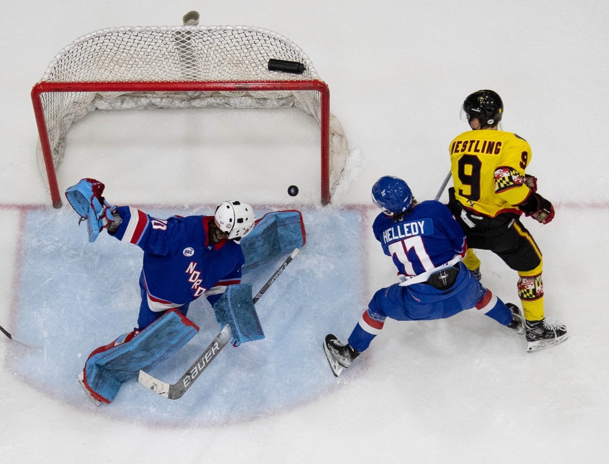 Looking for a whole lot more of this on <a href="/BlackBearsNAHL/">Maryland Black Bears</a> Playoff Gameday.