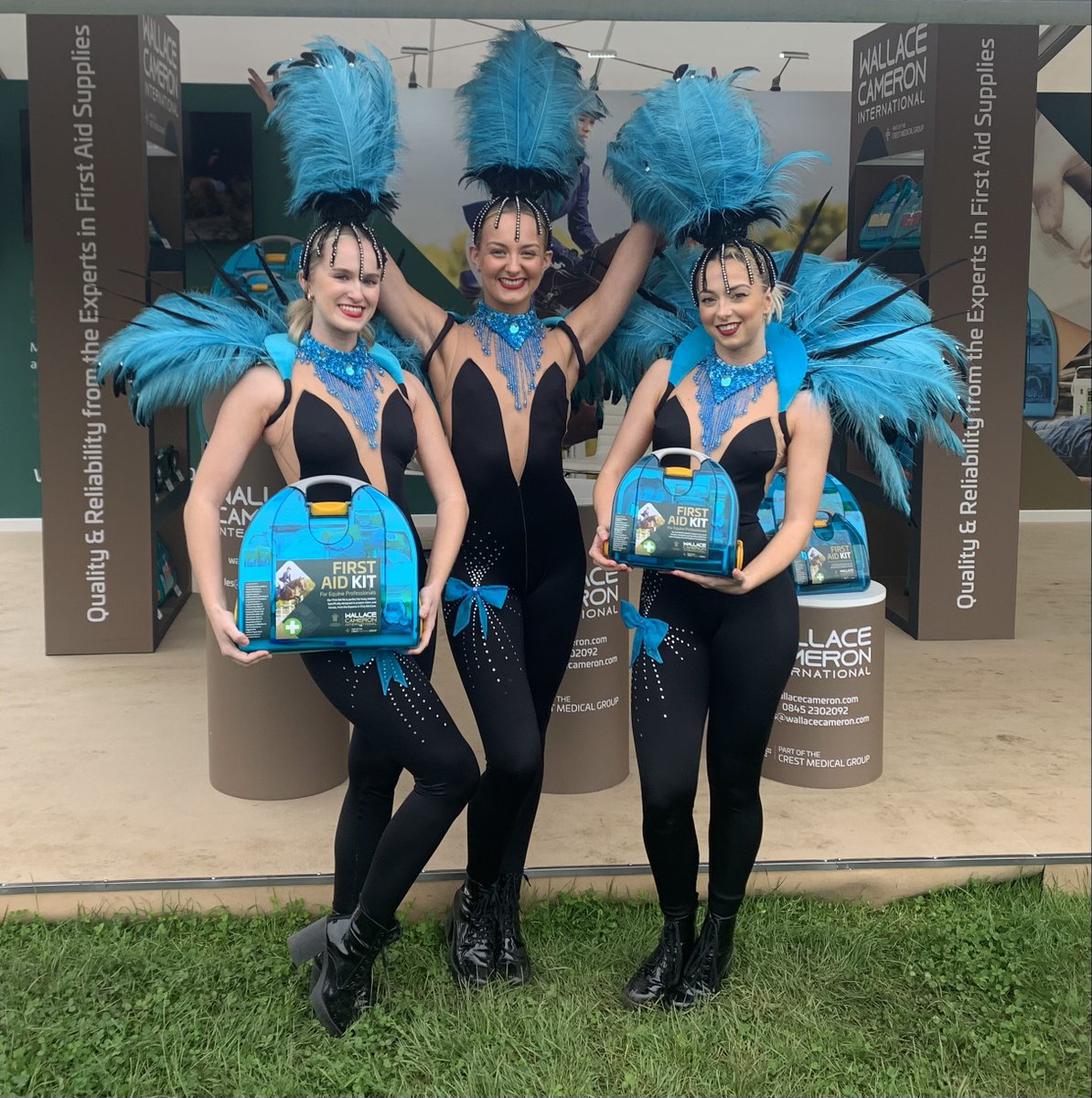 WallaceCameron3's tweet photo. Come and check out our bespoke equine first aid kit range at the Royal Windsor Horse Show! The team are here all weekend and ready to answer any questions you may have.
#rwhs https://t.co/HV8WRbvIFr