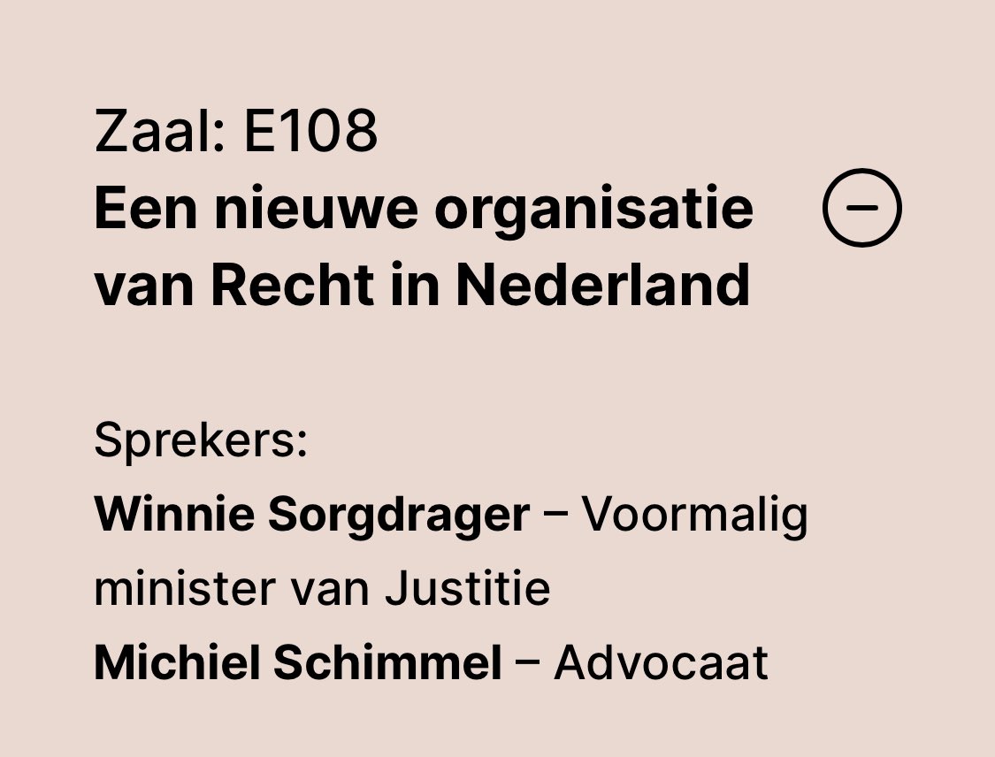 Ruben Alderse Baas (@abadvocaat) on Twitter photo Wat een mooie sessie over een nieuwe organisatie van Recht in Nederland met Winnie Sorgdrager en <a href="/MichielAdvocaat/">Gooische Strafrechtadvocaat</a> tijdens het #D66congres vandaag! Wat een mooie sessie over een nieuwe organisatie van Recht in Nederland met Winnie Sorgdrager en <a href="/MichielAdvocaat/">Gooische Strafrechtadvocaat</a> tijdens het #D66congres vandaag!