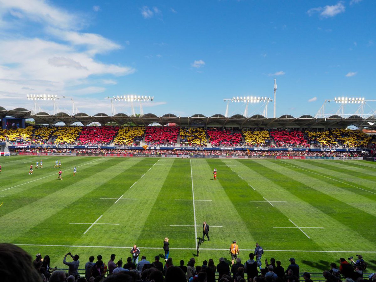 🏉 La @usap_officiel també es mobilitza per l'esport en català 🙌 Treu la llengua, #ComparteixElCatalà! 👅