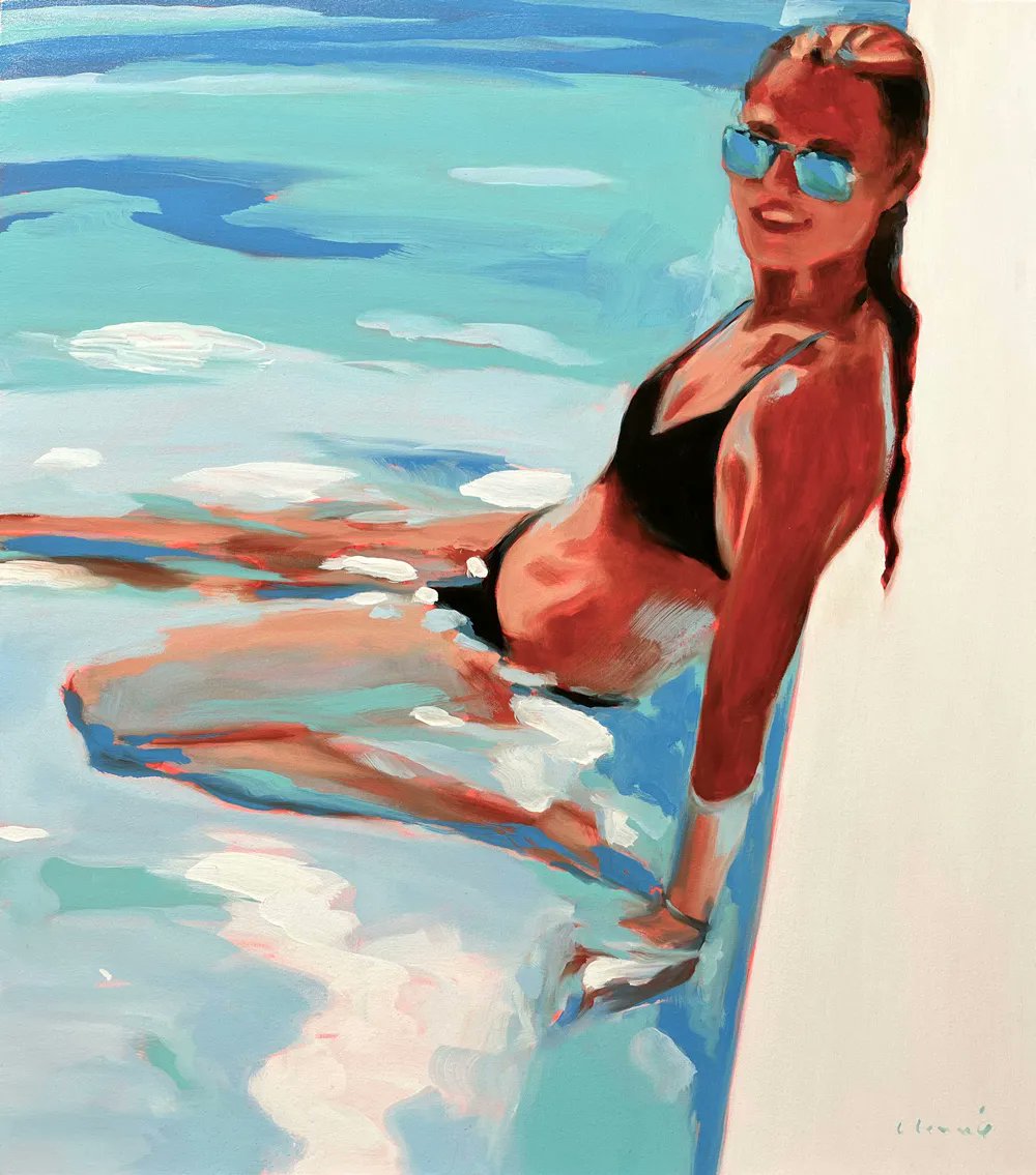 Upcoming show,     Elizabeth Lennie,    Radiant Summer,    June 22 - July 5, 2023
.
.
.
#contemporary #paintng #figurative #swimming #pool #blue #reflection #backyardpool #diving #sun #beach #canadianartist #fineart #artcollector #summer #show #oilpainting #contemporaryart