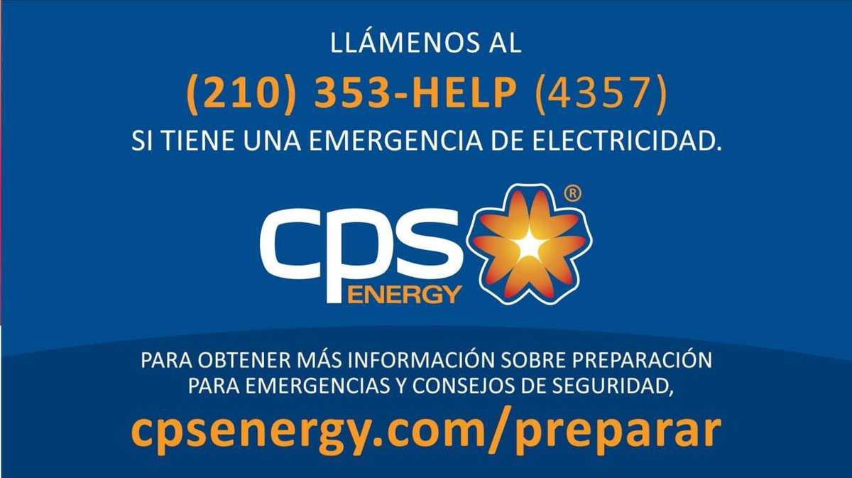 Currently, we're working to resolve 274 outages impacting approx. 5,000 customers, with the largest outages in the 78210, 78223, 78238, and 78248 zip codes.

We apologize for the inconvenience and appreciate your patience with our crews.

(3/3)