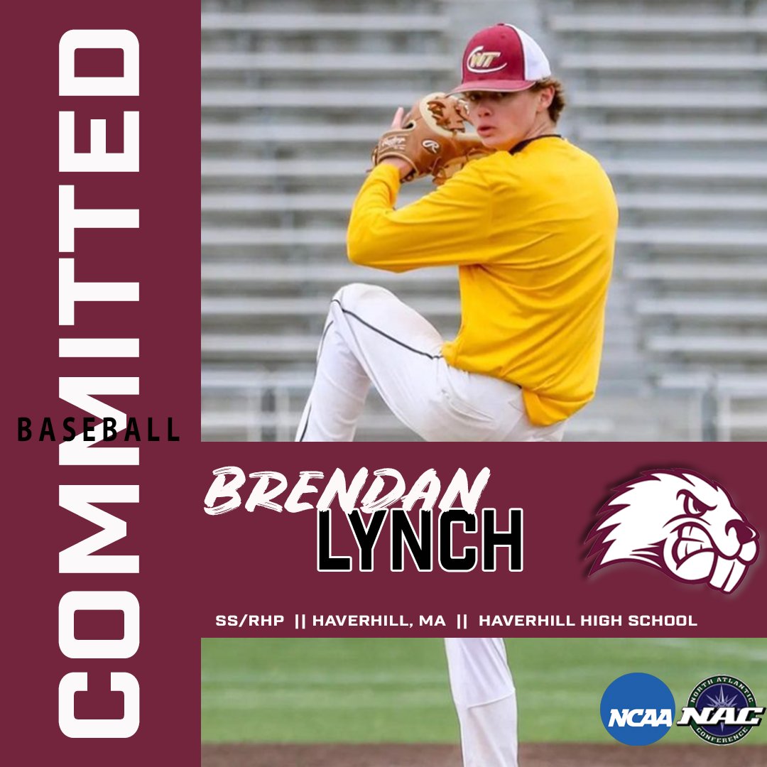 Beaver Baseball is excited to announce the commitment of Brendan Lynch to The Farm, excited to start work this fall! Who's next? #gobeavs #webleedmaroon