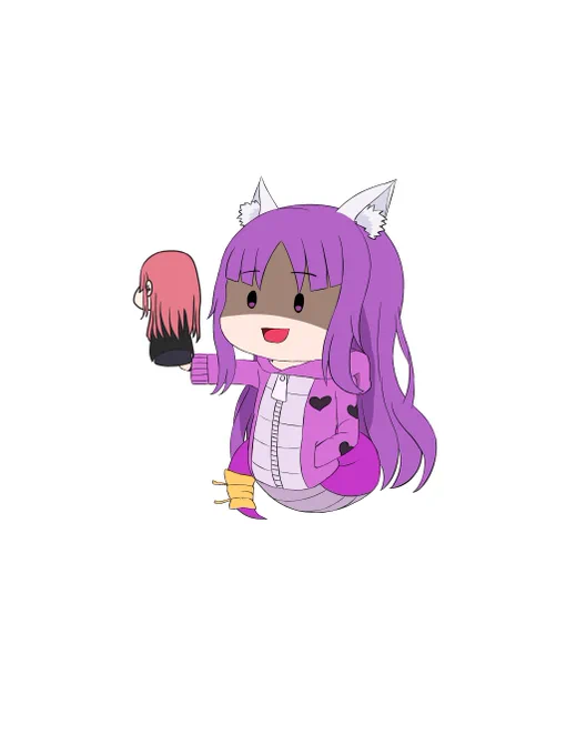 持たせてみた←