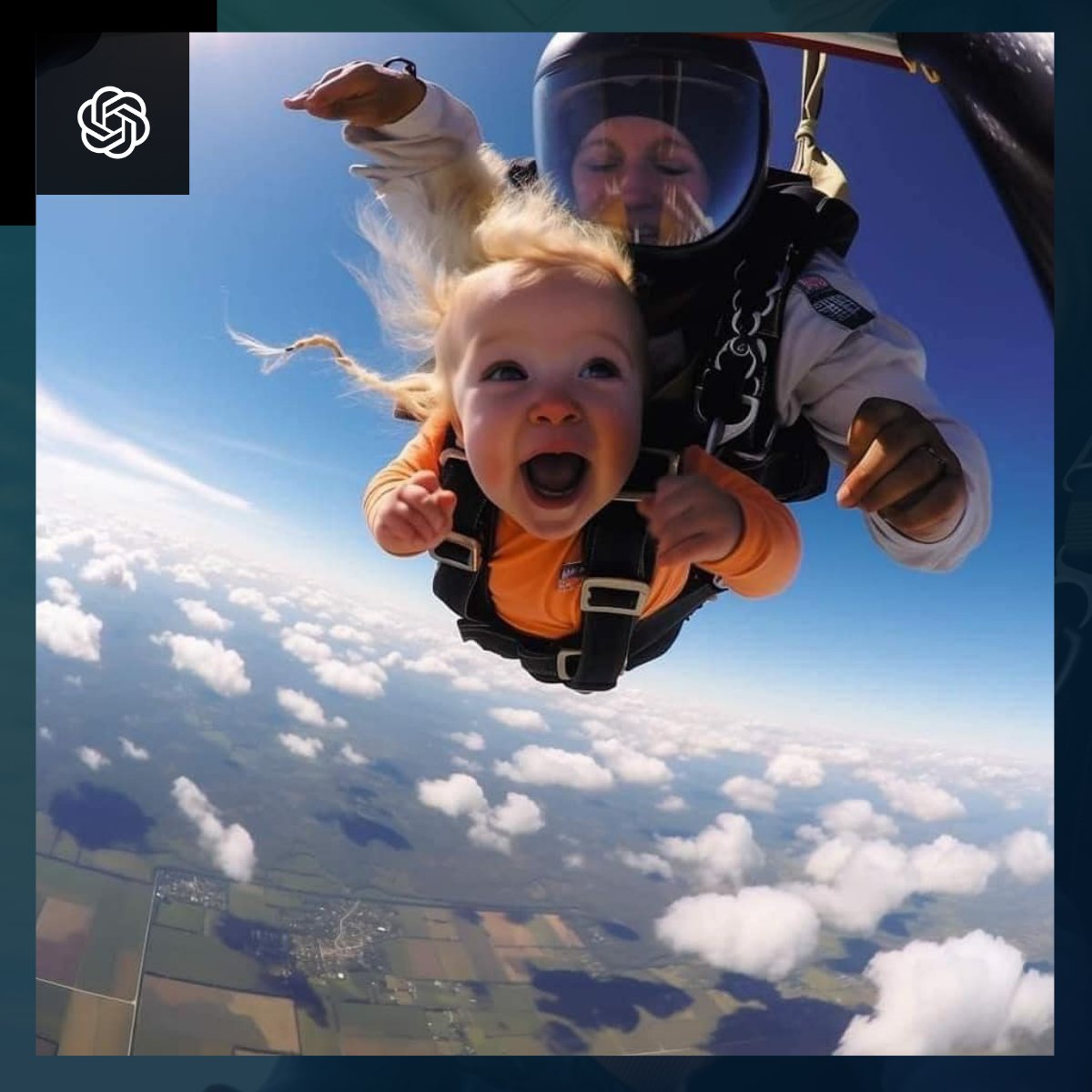CreativeAIboost's tweet photo. Ready, set, soar! 🪂 When your parents are Redbull fanatics and extreme sports enthusiasts, weekends become next-level adventures! 🤖📸
#JumpIntoTheWeekend #meme #fun #AI https://t.co/ljtlXTFQVM