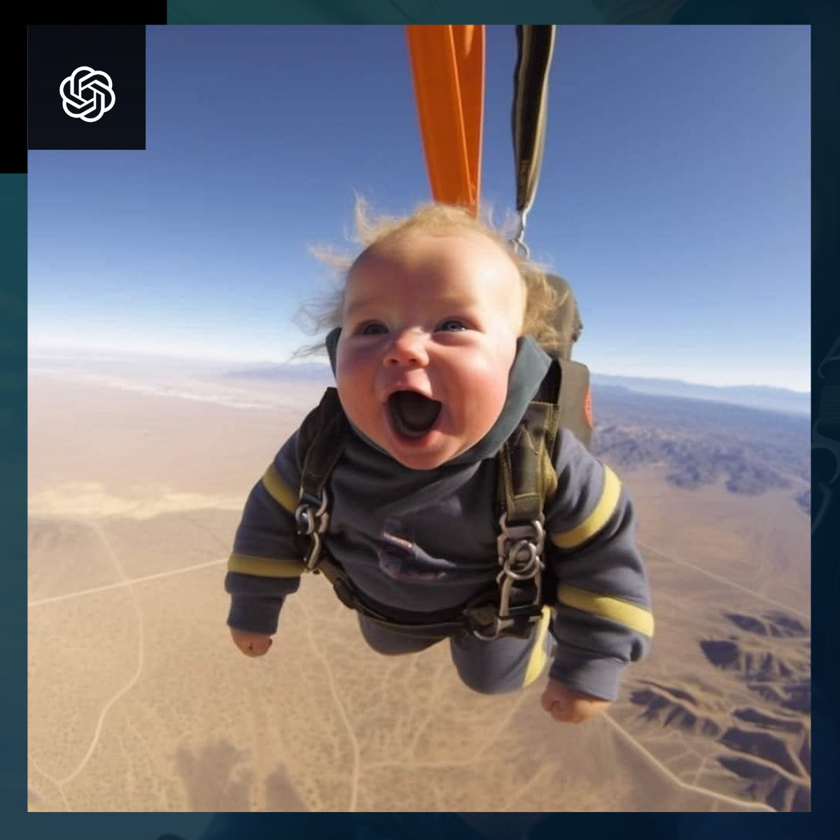 CreativeAIboost's tweet photo. Ready, set, soar! 🪂 When your parents are Redbull fanatics and extreme sports enthusiasts, weekends become next-level adventures! 🤖📸
#JumpIntoTheWeekend #meme #fun #AI https://t.co/ljtlXTFQVM
