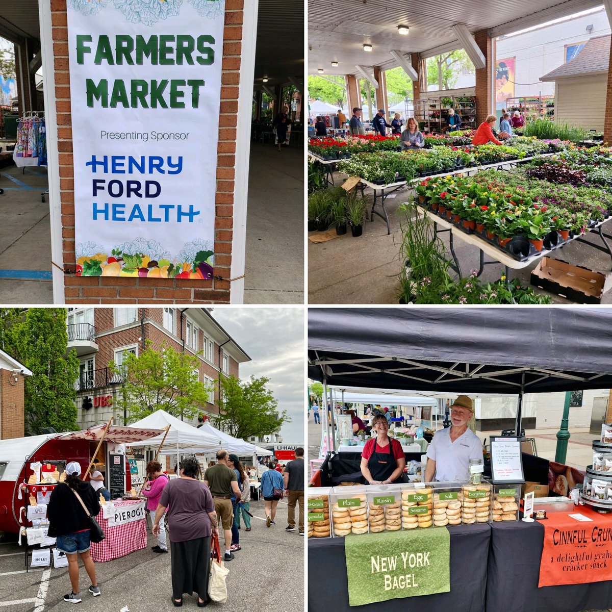 The Plymouth Community Farmers Market is back for ‘23. Saturdays, 8-12:30 behind Kellogg Park. #farmersmarket <a href="/DwntownPlymouth/">Downtown Plymouth</a>