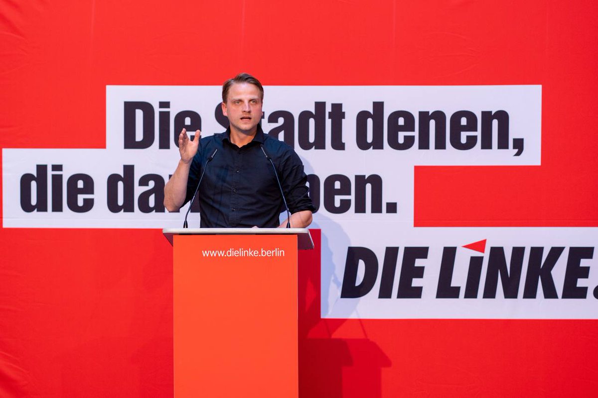 Die Linke Berlin (@dielinkeberlin) on Twitter photo "Wir sind die Partei, die als einzige konsequent an der Seite der Mieterinnen und Mieter steht. Wir sind die Partei, für jene, die im Supermarkt das Geld zählen müssen und Angst vor der nächsten Rechnung haben." <a href="/Max__Schirmer/">Maximilian Schirmer</a> #linkelpt "Wir sind die Partei, die als einzige konsequent an der Seite der Mieterinnen und Mieter steht. Wir sind die Partei, für jene, die im Supermarkt das Geld zählen müssen und Angst vor der nächsten Rechnung haben." <a href="/Max__Schirmer/">Maximilian Schirmer</a> #linkelpt