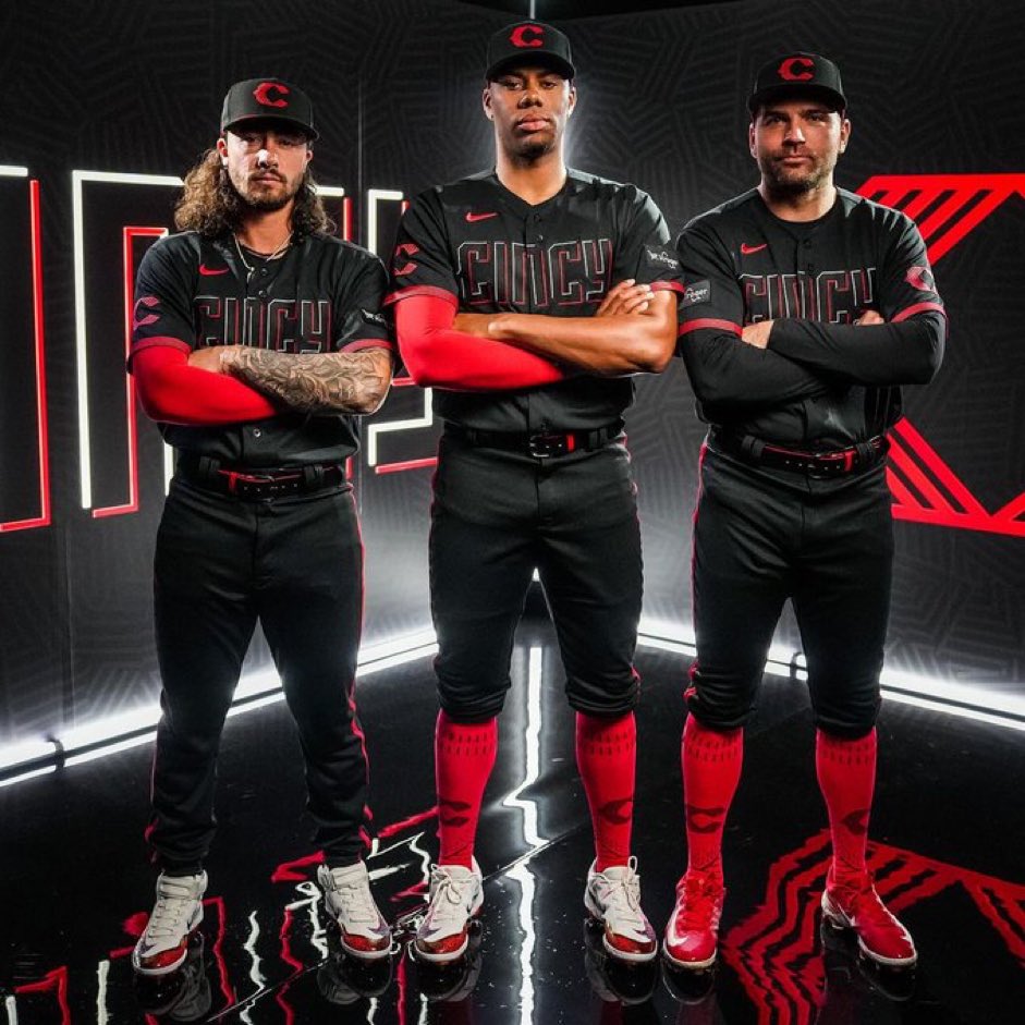 UCBarstool's tweet image. The Reds have released their City Connect Uniforms and they look amazing. Thoughts?