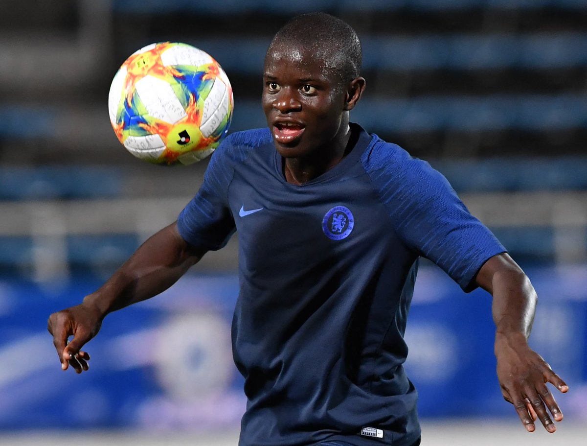 New injury for N’Golo Kanté — he’s not in the squad today. 🚨🔵 #CFC

“We lost N'Golo, he felt something in his groin — so that's probably a couple of weeks and we know what that means pretty much”, Frank Lampard says.