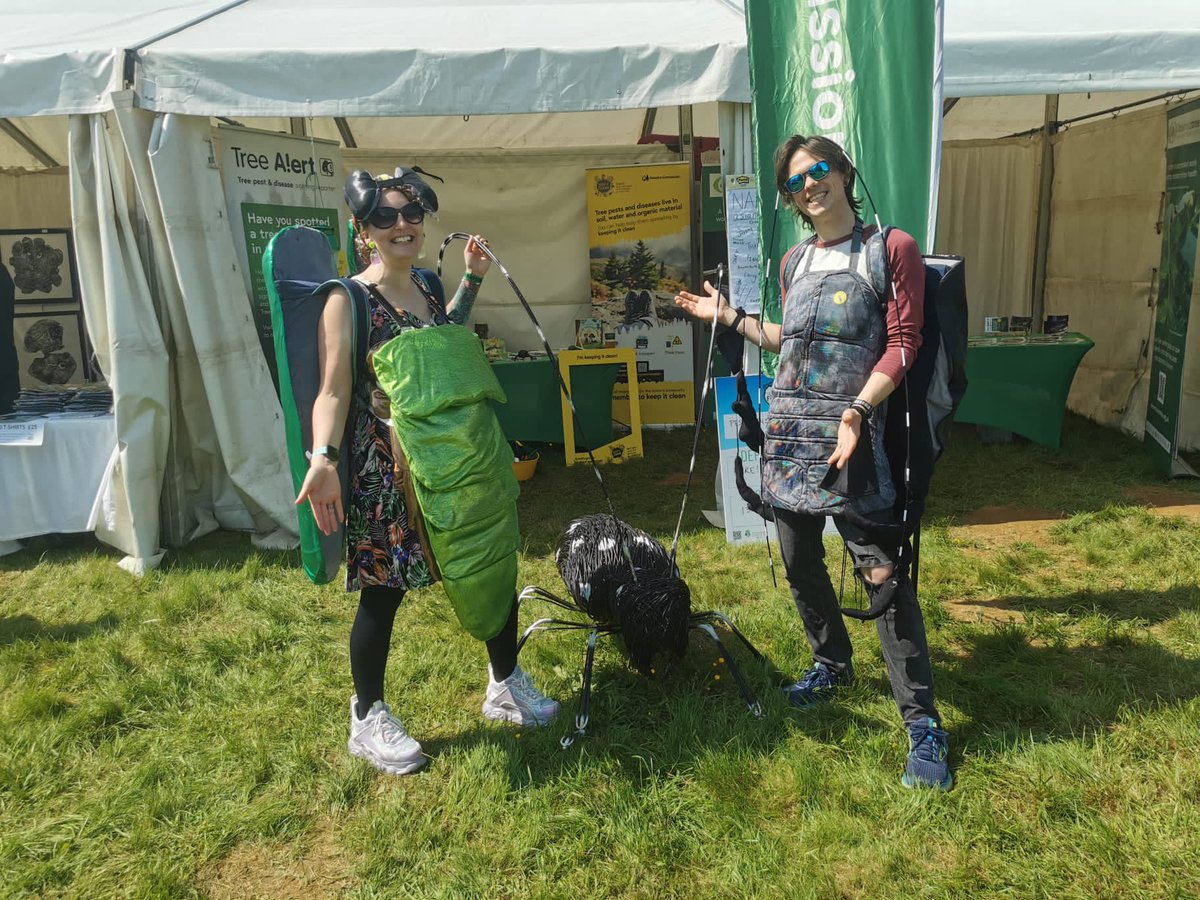BeckiGawthorpe's tweet image. We’re having THE BEST time at #ARBshow23. There’s still time to come and talk to us at the @ForestryComm, @Forest_Research &amp;amp;  #Observatree stand and pick up a boot pick! #KeepitClean