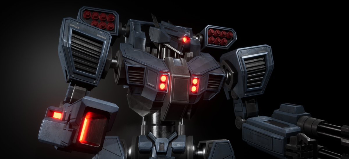 S_gameart's tweet photo. Super excited to share with you guys what is undoubtedly my best work yet!!! Here’s my final University project! The Void Tyrant Mech #3dartwork #3dmodeling #mecha #robot ⁠#art https://t.co/2PBuBtZqhA