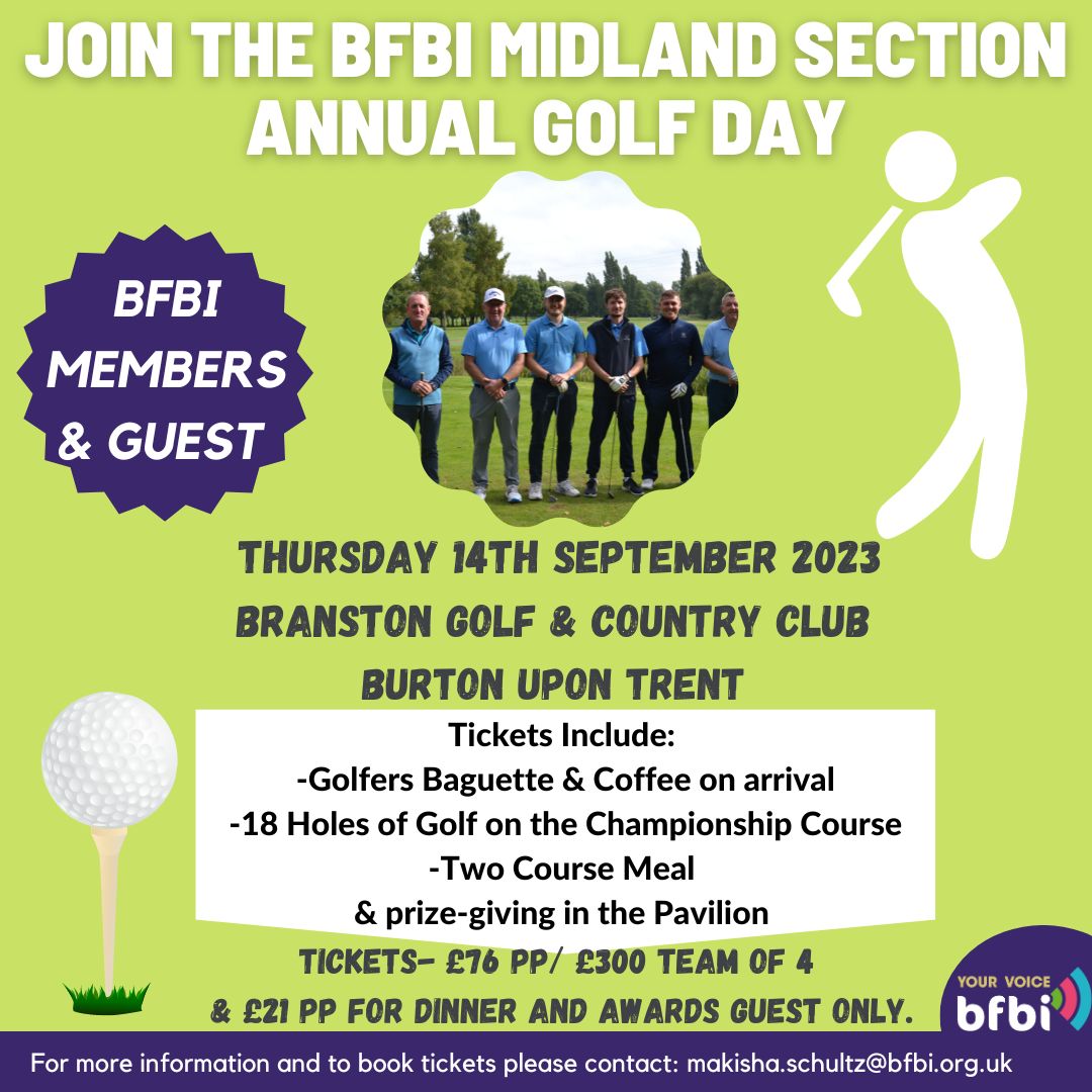 EVENT NEWS!

#BFBi Midland Section Annual Golf Day.

14th September 2023 - BFBi Members and Guests.

#golfday #bfbi #bfbimember #membernews #industrynews #beverage #beverageindustry #supplychain #beveragesector #networking #beer #wine #craftbeer