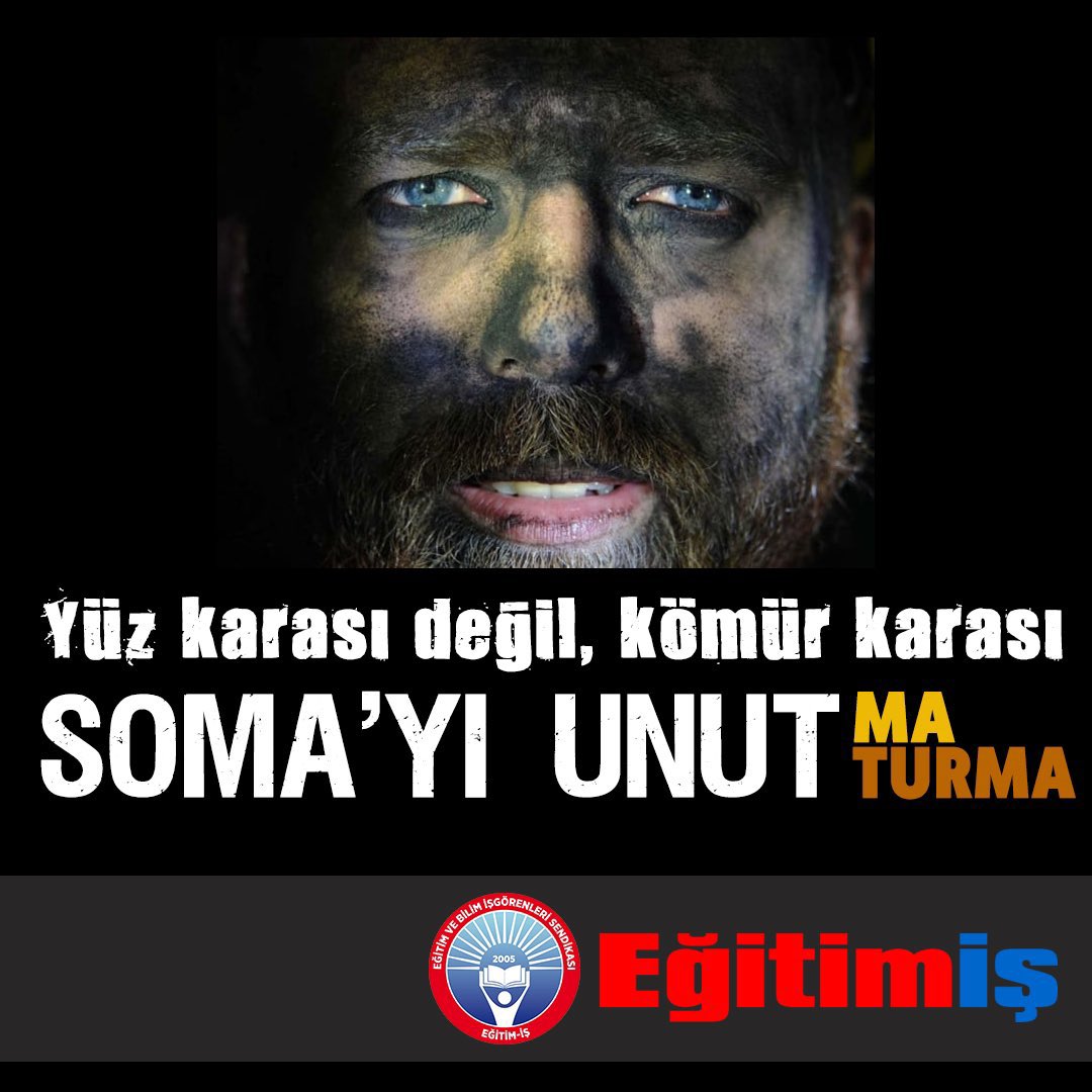 Yüz karası değil,kömür karası
SOMA’yı UNUTMA UNUTTURMA‼️
#Soma #Somafaciası #Somakatliamı