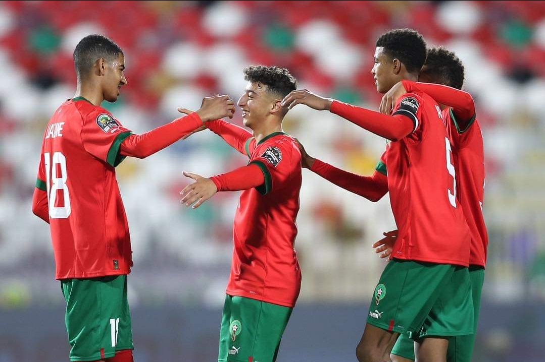 Abdelhamid Ait Boudlal and Adam Chakir are name in Best XI of the TotalEnergies U17 AFCON group phase 🇲🇦✨