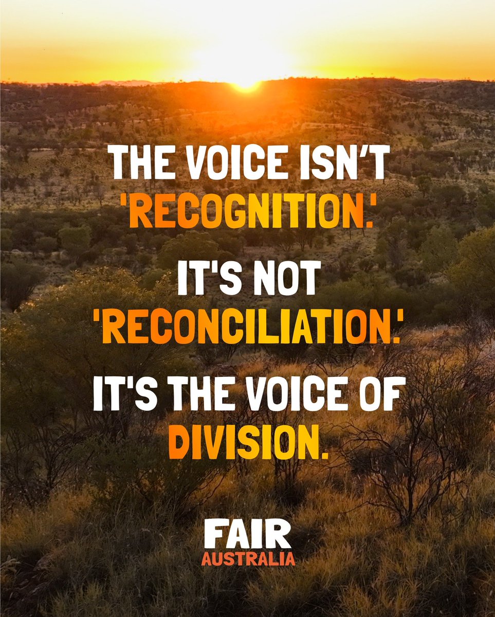 FairAusADV's tweet image. As Senator Jacinta Nampijinpa Price (@JNampijinpa) says: "The element of recognition has been hijacked by what has morphed now into this 'Voice' concept." #VoteNOAustralia #VoiceOfDivision