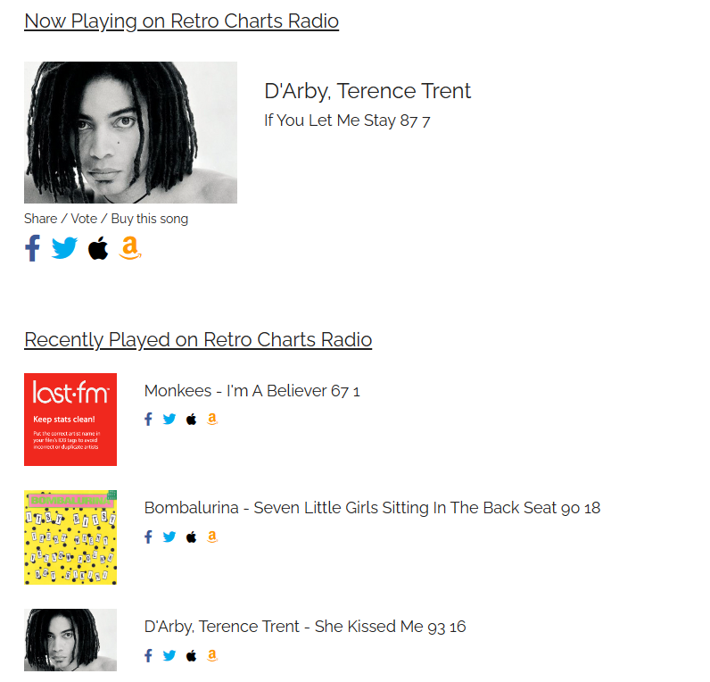 RetroCharts's tweet photo. The last 20 minutes would've been a great time to have been listening to #RetroChartsRadio if you're a Terence Trent D'Arby fan!
2 songs in 4, chosen by our #RandomSelector out of over 15,200 songs!
@SANANDAMAITREYA 
Tune in here https://t.co/lr0leVs4qw
#RippingUpTheRadioRuleBook https://t.co/9xMo4TCjCF