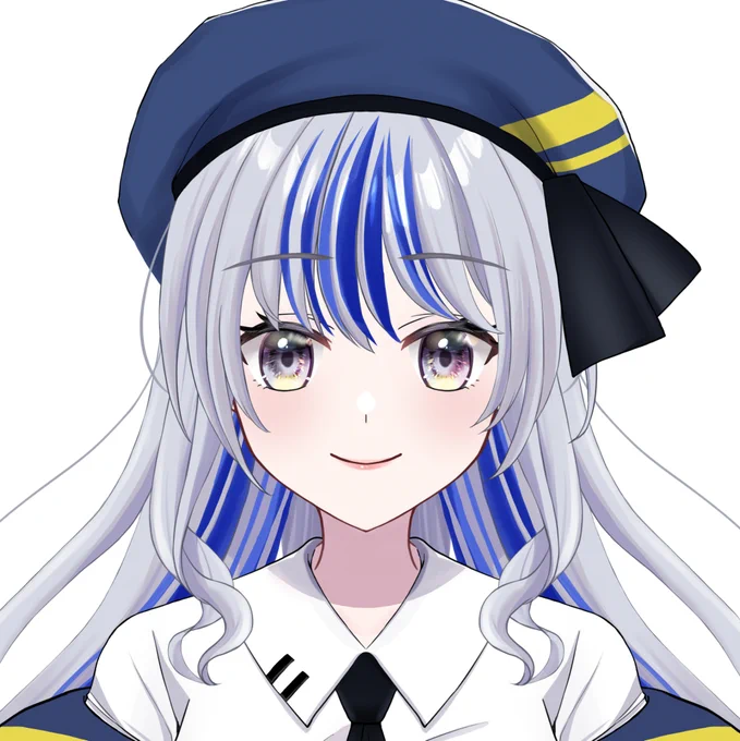 パーツ分け作業進んできた 唇と口内パーツもできたのでデフォルトが口閉じになった。右の方は動く時のガイドになる