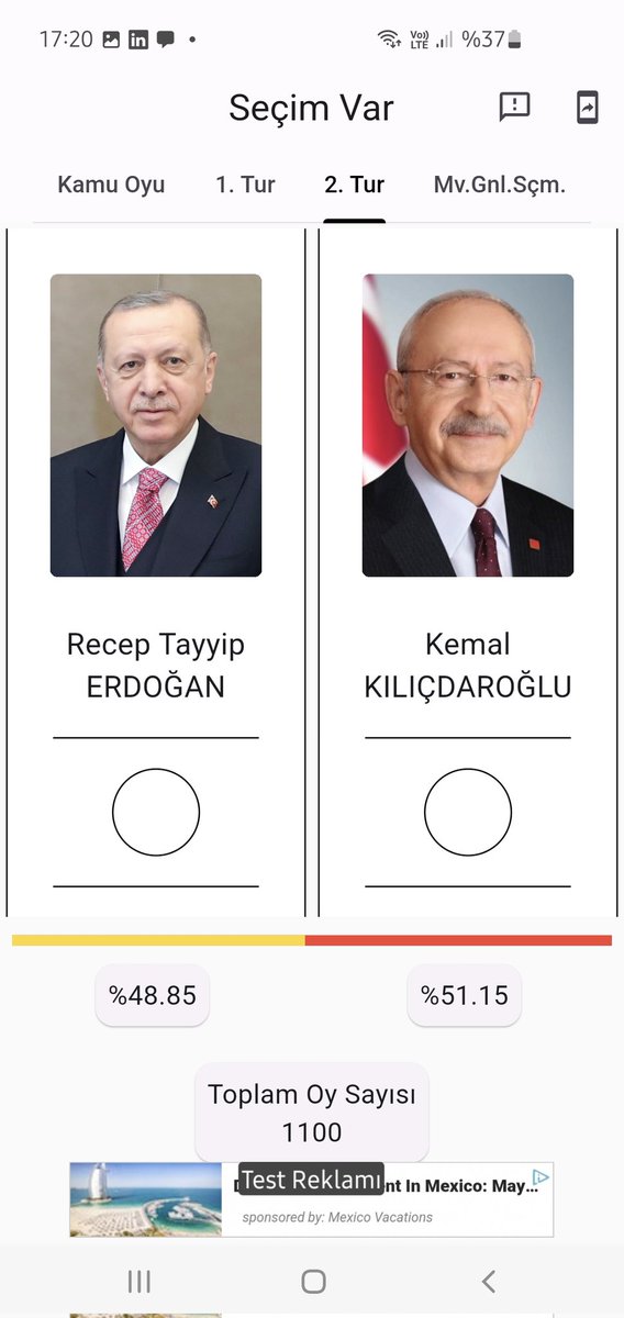 secim_var's tweet photo. Bizim için sandıklar kapanmadı :)
Saatler kala sonuçlar;
(Oy kullanmak için https://t.co/s5RPNqfPXI) https://t.co/HeRptHthfG