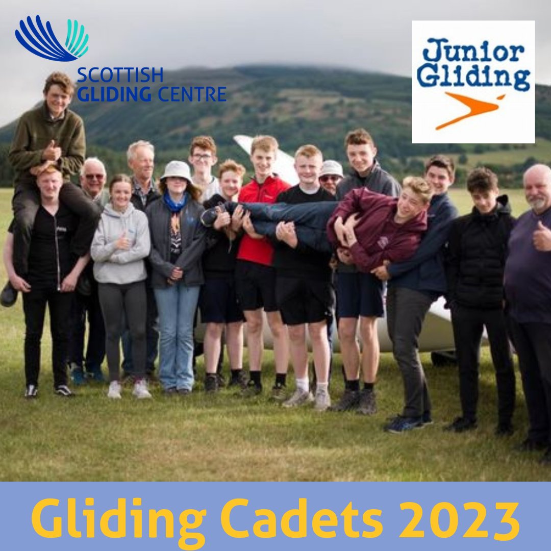 Limited spots now available for our gliding
cadet program 2023-2024.

Cadet week held between 03-07 July!

Get in touch to book an interview for the program and get involved in gliding from age 13!

#glidingcadets #gogliding #juniorgliding #learntofly