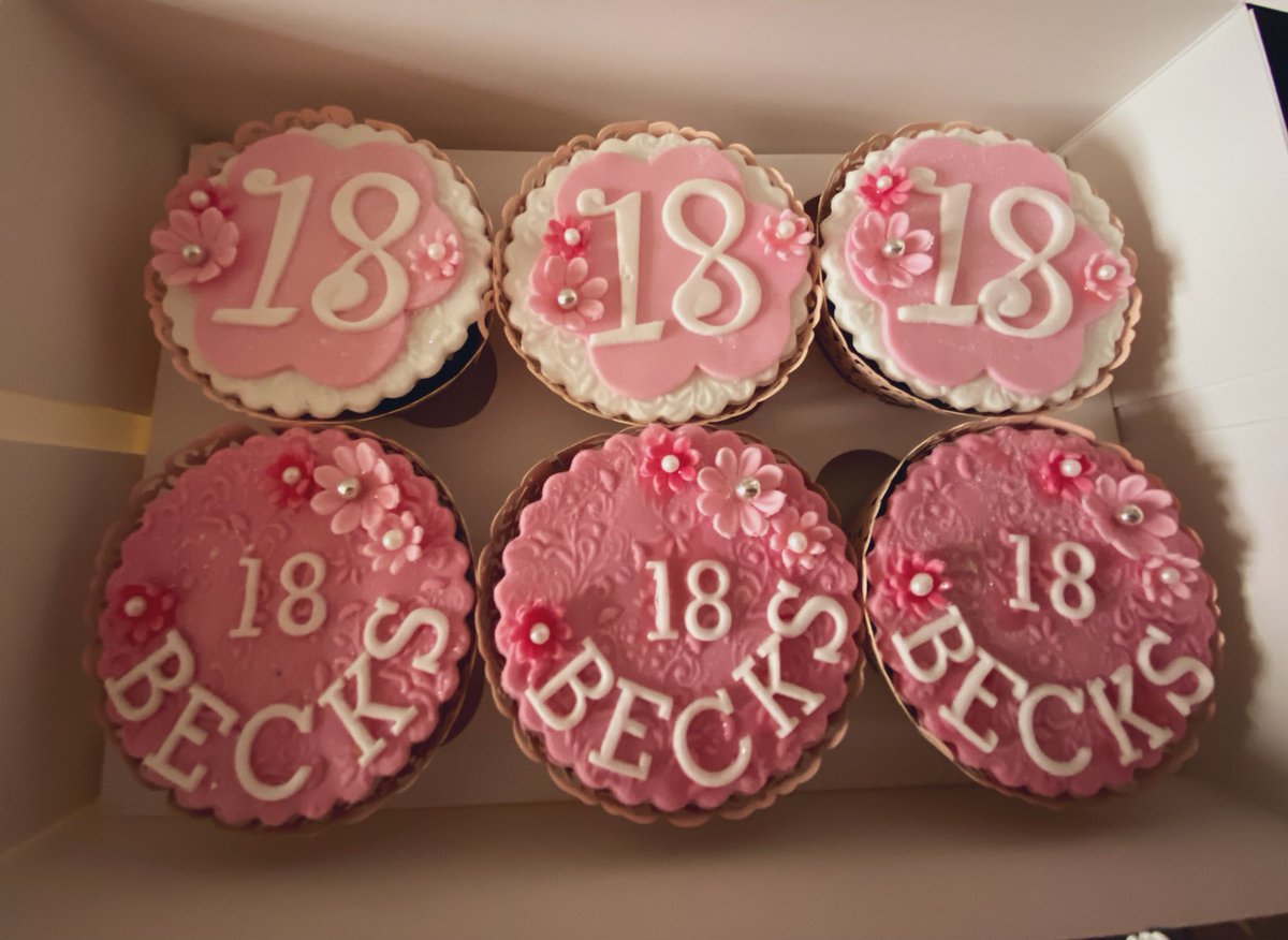 For Becks 🧁🛍💝 #cupcakes #happybirthday #eighteen #shopping #cakeart #cakedecorator #cakedesigner #alledible #homemade #handmade #sugarcraft #cakedecorating #birthdaygirl #pink #cakes #baker #baking #cakelover #party #celebrate #retweet