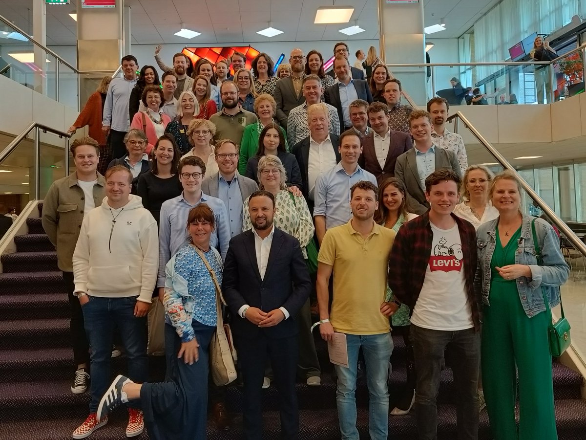 Vandaag op het <a href="/D66/">D66</a>  Congres van Vooruitgang in Amsterdam. Met een mooie delegatie vanuit Brabant praten we mee over de landelijke lijn van D66 en zetten we goede stappen vooruit!