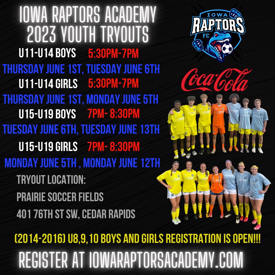 Iowa Raptors Iowaraptorsacademy (@Raptorsacademy) / Posts / X