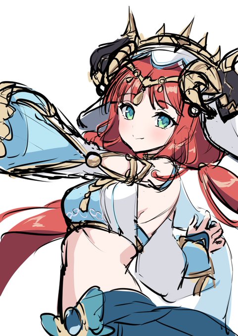 原神 ニィロウ(模写) 