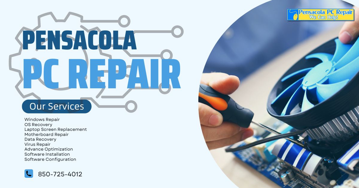 Best of the Coast Computer Repair
✅Windows Repair
✅OS Recovery
☎️Call Us Now: 850-725-4012
pensacolapc.com/site
#pensacolapcrepair #computerrepair #macbookrepair #motherboardrepair #logicboardrepair