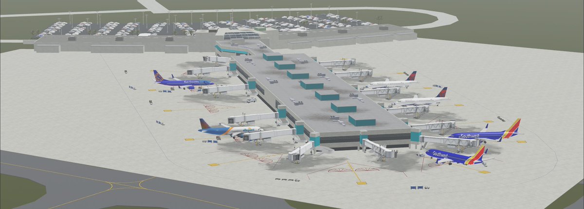 AAY_RBX's tweet photo. Welcome to SRQ.

Asheville's destination (arrival) airport, hope you enjoy landing at SRQ.

Route:
KAVL - KSRQ
#Roblox #Roavation https://t.co/p6oFBcu532