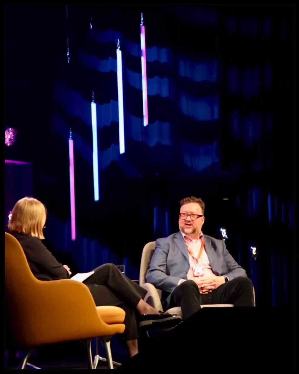 Had the honor of interviewing a master yesterday! <a href="/timothygood/">Timothy Good, ACE BFE 🇸🇪🏳️‍🌈</a> editor <a href="/TheLastofUsHBO/">The Last of Us</a>.
At the <a href="/mediedager/">Nordiske Mediedager</a> conference 2023 #TheLastOfUs