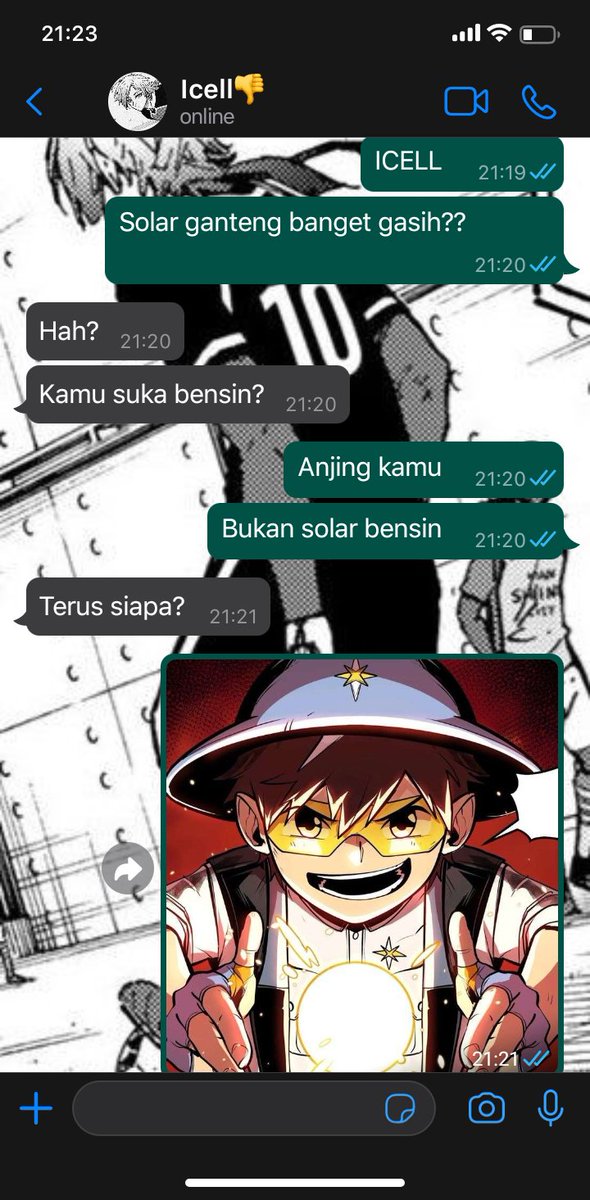 Mikaabrow_'s tweet photo. #Kaisae kise one tweet AU! 
Kaiser Michael x Fem! Itoshi sae.

—Edisi sae kepincut sama Boboiboy solar. https://t.co/fDm8p6wn9c