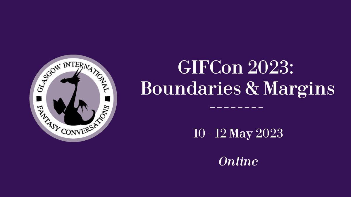 Well, #GIFCon2023 on #BoundariesMargins is now done and what a GIFCon it was! Here’s a thread of highlights for those of you not following <a href="/GIFConGLA/">GIFCon</a> and <a href="/UofGFantasy/">UofG Fantasy</a> (you really should, btw!)
1/10