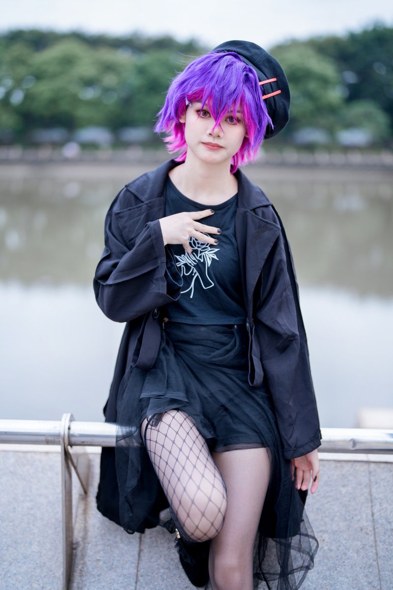 AnlanYueling's tweet photo. 🔮cosplay🔮

>ω<

#UkiVioleta #ukiform #cosplayer #VioletAtelier https://t.co/v45F3B6YZd