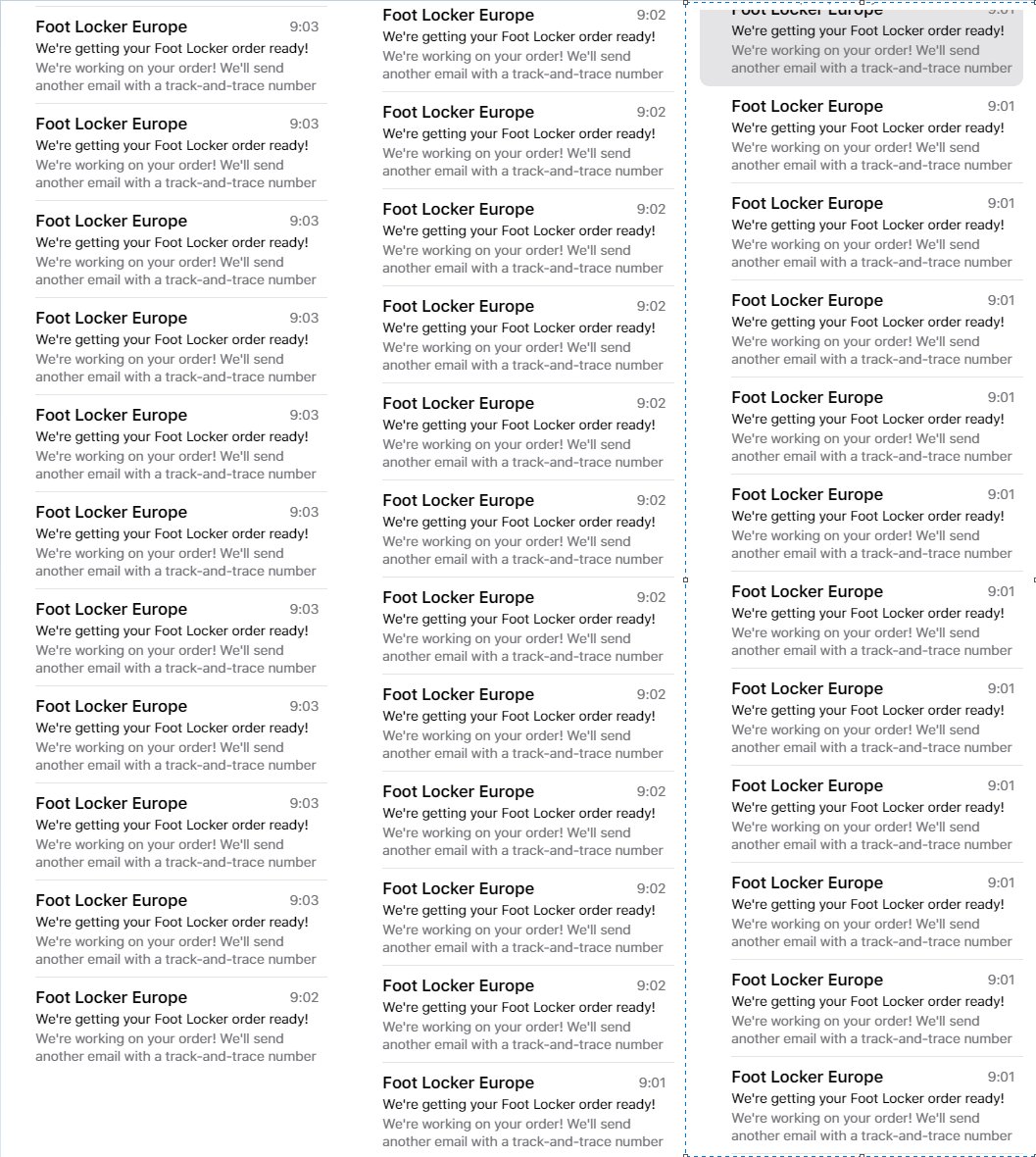 Footlocker Thunder 4 GS cookout today, thanks to <a href="/Crazy_FNF/">Crazy Proxies</a> and <a href="/KodaiAIO/">Kodai</a> 🔥👑
 (34 total, would be more but bank emptied before i started submitting for snkrs)