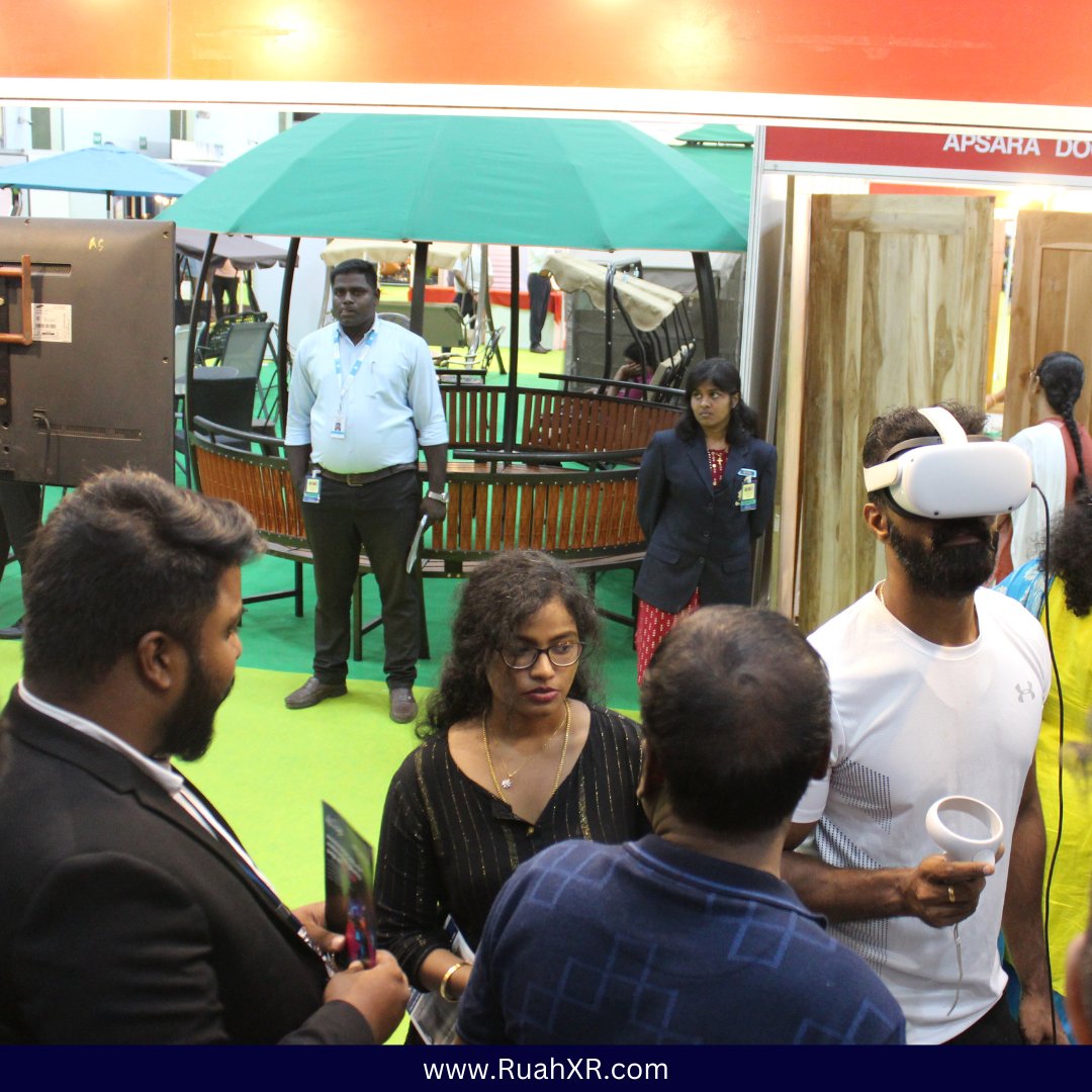 ruahtech's tweet photo. We are currently on the second day of the CAI's #Build and #Design exhibition, celebrating its 10th edition. Our Extended Reality stall has been attracting a huge number of visitors. We warmly welcome you to join us.
#AR #VR #extendedreality #RuahTech #RuahXR https://t.co/fp44GlRqQo
