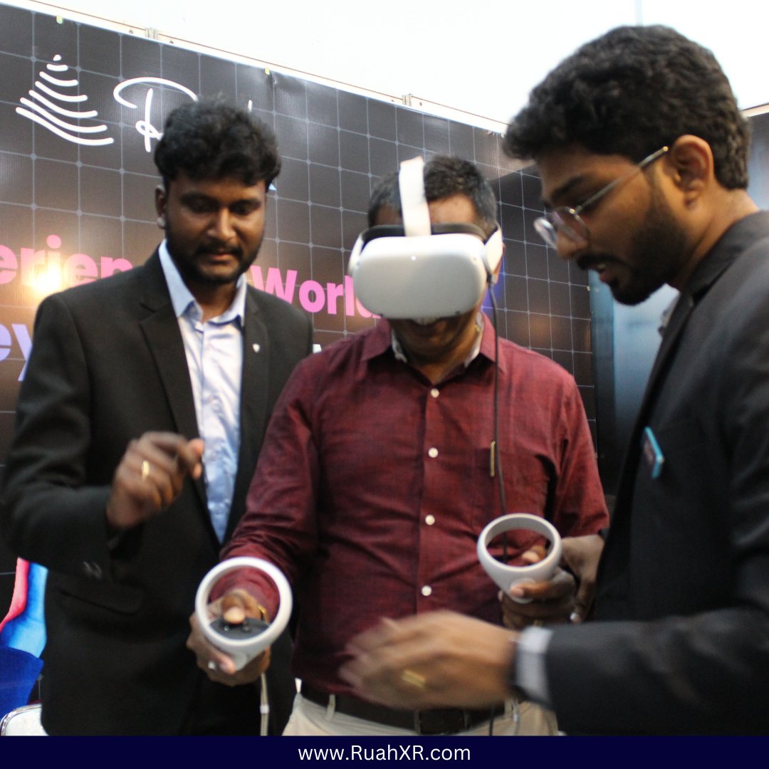 ruahtech's tweet photo. We are currently on the second day of the CAI's #Build and #Design exhibition, celebrating its 10th edition. Our Extended Reality stall has been attracting a huge number of visitors. We warmly welcome you to join us.
#AR #VR #extendedreality #RuahTech #RuahXR https://t.co/fp44GlRqQo