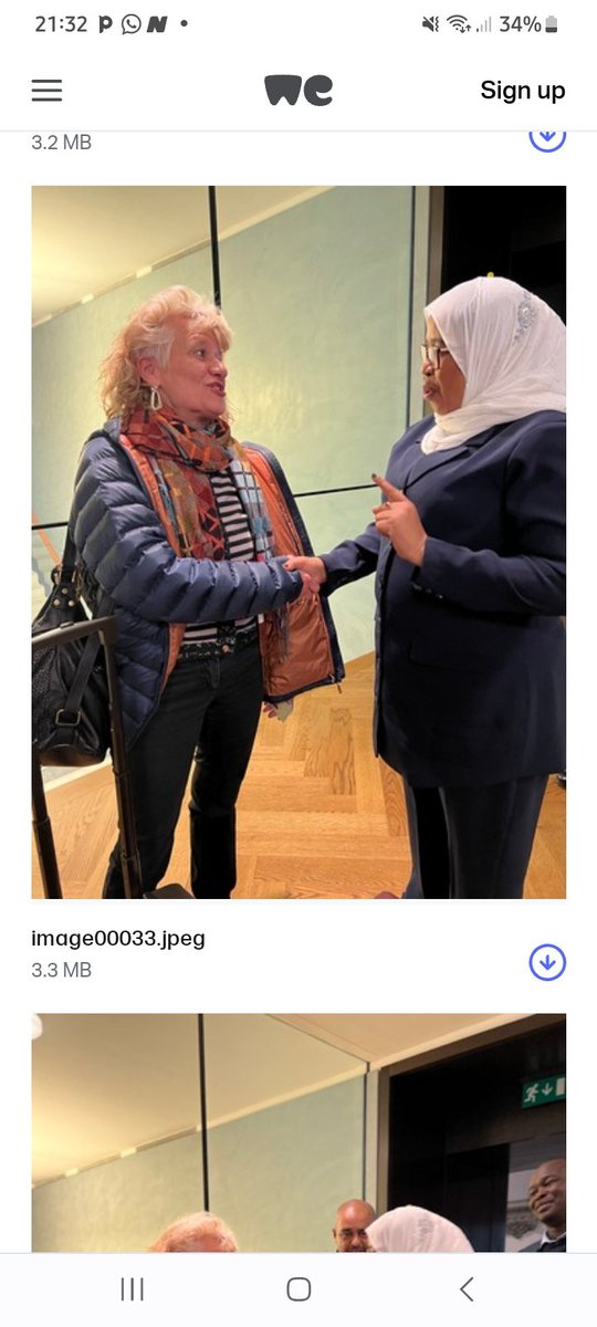 FatumaMasito's tweet photo. After meeting the president of the Swiss union in Switzerland,One day after the adjournment of the Basel,Rhotterdam convention in Geneve. https://t.co/8eHSKQcGxA