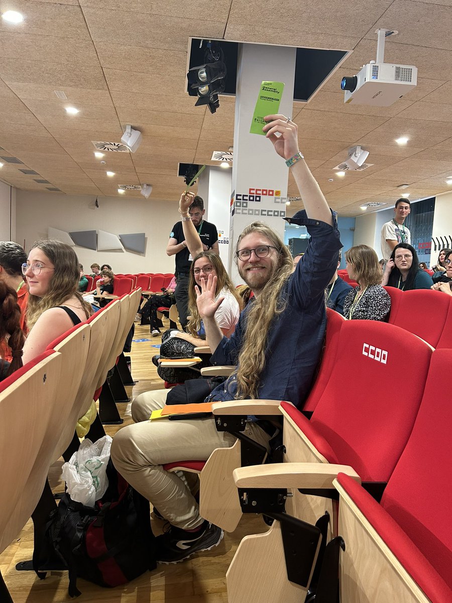 It’s voting day at #YoungGreensGA23, after two days of fruitful discussions on resolutions as well as <a href="/FYEG/">Young European Greens</a> strategic plans and political platform!