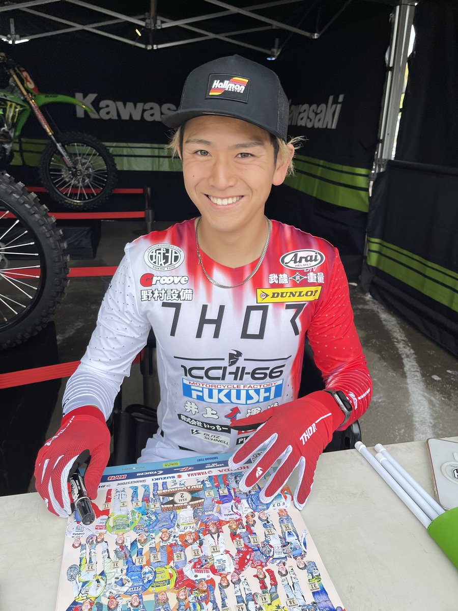 motocross_net's tweet photo. モトクロnetポスターも使ってもらってます！ https://t.co/MVUhIRkgW7