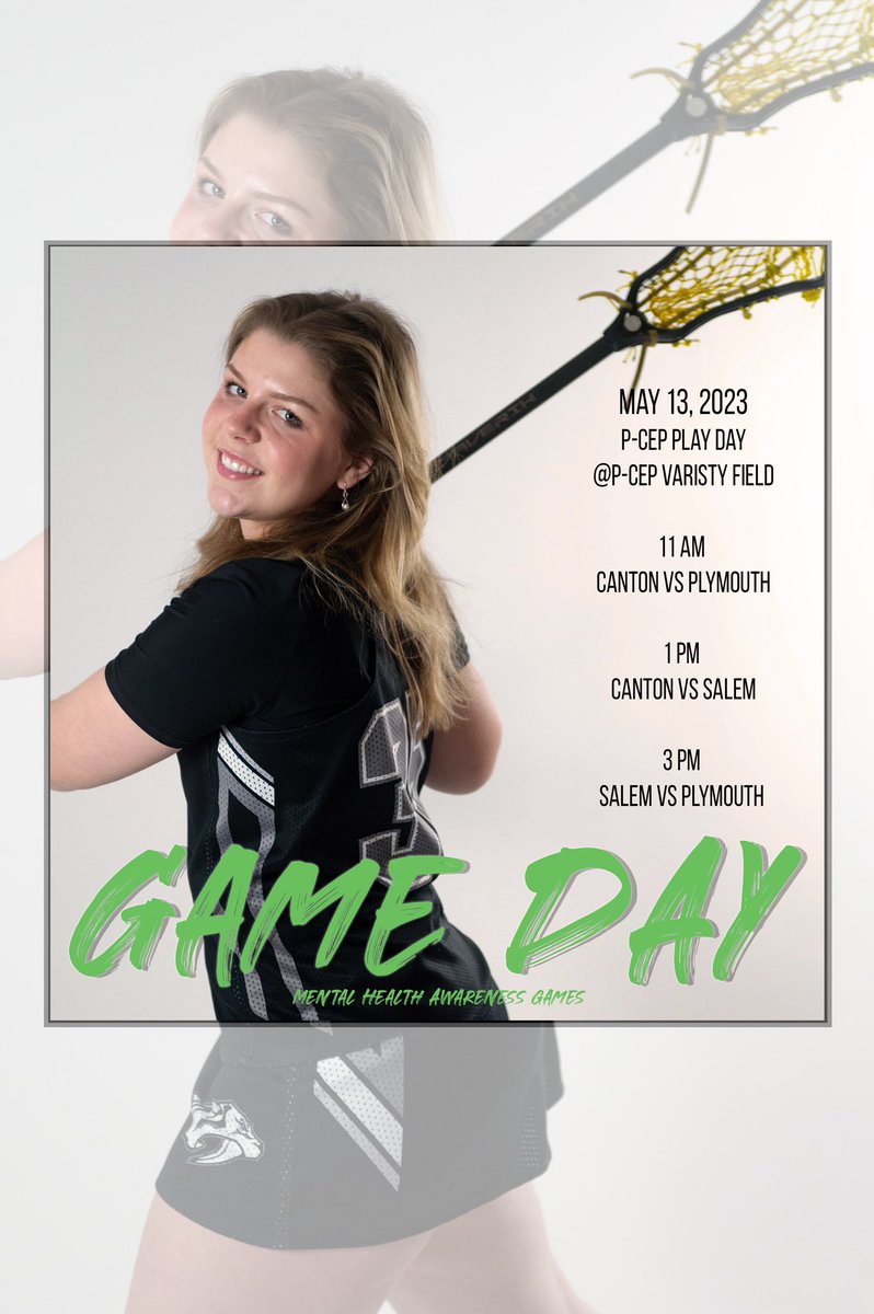 Lots of Game Play today!! 

It’s the 2nd Annual P-CEP Play Day hosted by your 2023 Plymouth Wildcats!

Come out to support your P-CEP girls lacrosse players, see who wins park champs, and support a good cause to bring awareness for mental health. 

Go Cats!