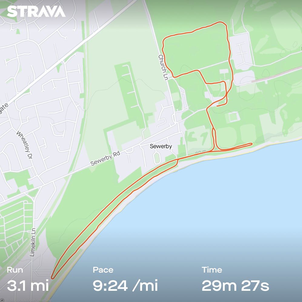 Progradar's tweet photo. Final prep for Leeds, excellent yoga session yesterday evening and Sewerby parkrun this morning, super steady, turning the legs over and last run before Rob Burrow Leeds Marathon tomorrow, ready as Iβll ever be! ππββοΈ @RunComPod @AJRunningCoach @runforall #doitforrob https://t.co/dMxtsirN9t