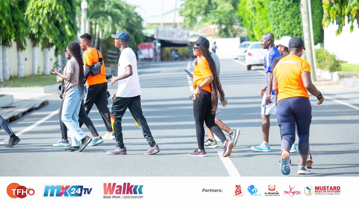 mx24gh's tweet photo. #WalkwithMom
#mx24gh #TFHO #funfearlessfactual #MothersDaywithMX24 #WalkwithMom | @tfhoghana @fit_by_coldchills @yaabitha @_AfroGirl https://t.co/hYTe6ZH5VA
