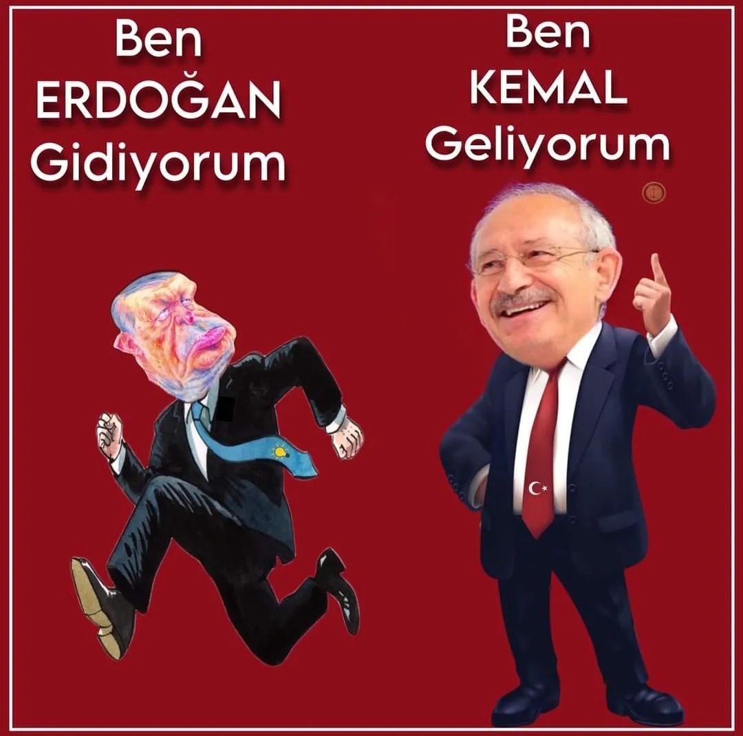 bugunmood's tweet photo. Geliyor Bay KEMAL
Gidiyor Bay Bay ERDOĞAN

#mustafakemalatatürk #cumhuriyet #chp #seçim2023 #KAZANIYORUZ https://t.co/Du9vcjqFop