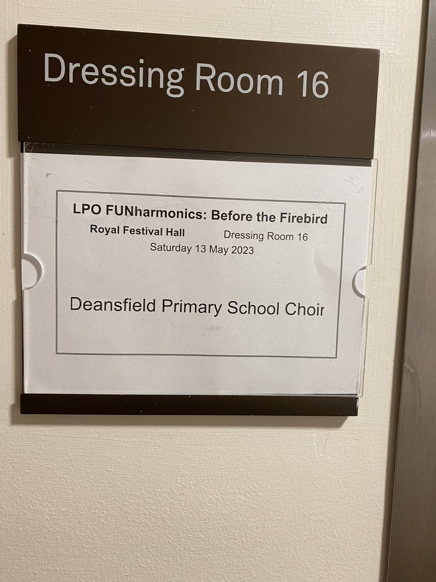 Deansfield Choir have just finished rehearsing with the London Philharmonic Orchestra!