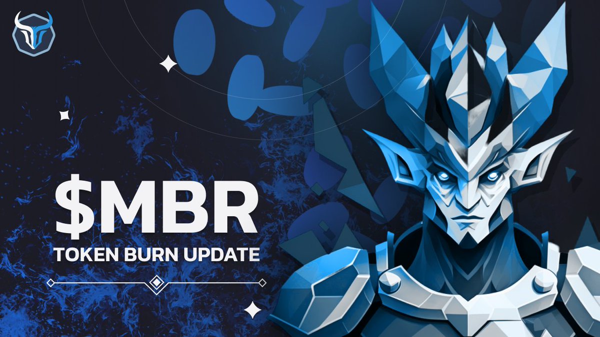moonbitrum's tweet photo. 🔥 $MBR Token Burn Update !!

13 million $MBR were burned out of 1 billion supply, leaving only 986 million tokens in circulation. This increases the value and scarcity of $MBR tokens.

Track the token burn progress on:
https://t.co/JDQq42wUN3

Stay tuned for more updates !! https://t.co/Dv8bD5kgda
