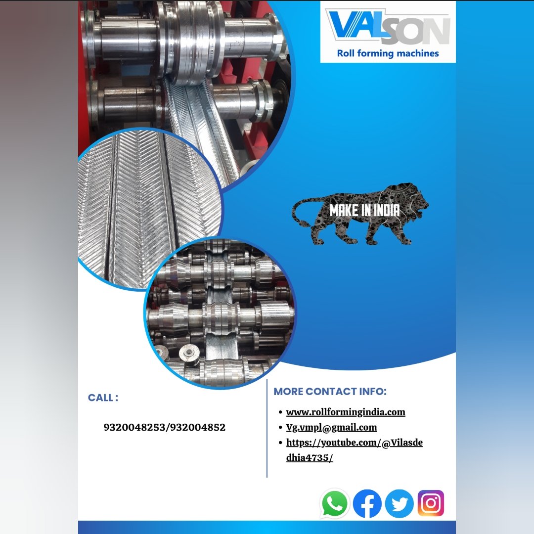 DedhiaVila89763's tweet image. #rollformingmachine