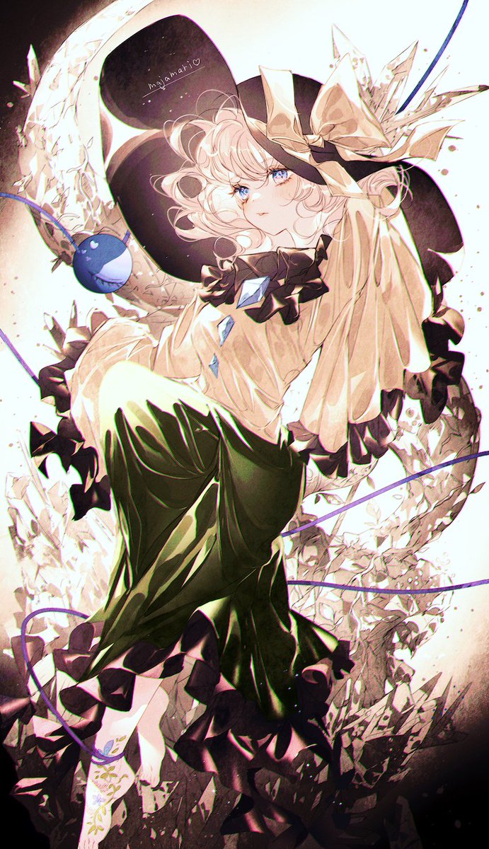古明地こいし 「#5月14日はこいしの日」|majamari🦋例大祭 え-29aのイラスト