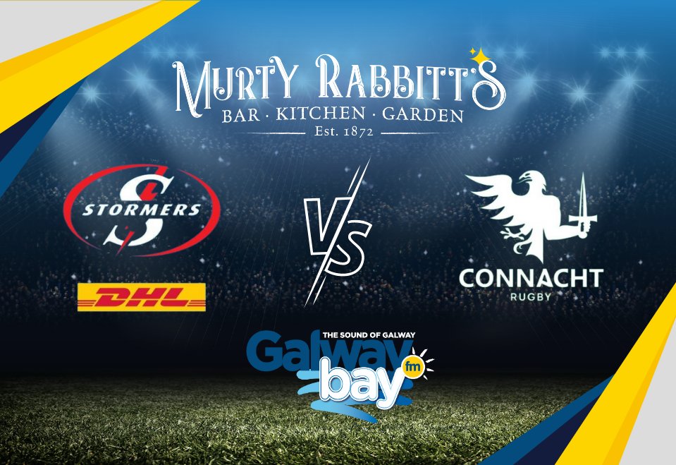 TODAY'S THE DAY!!!
The @BKTires @URCOffical Semi-Final
@ConnachtRugby v @THESTORMERS
LIVE on Galway Bay FM. 
Coverage starts at 2.30 LIVE from @rabbitts_murty, home of the @ConnachtClan with @Mulliganj with Commentary from @murphyrob and #WilliamDavies...#Believe