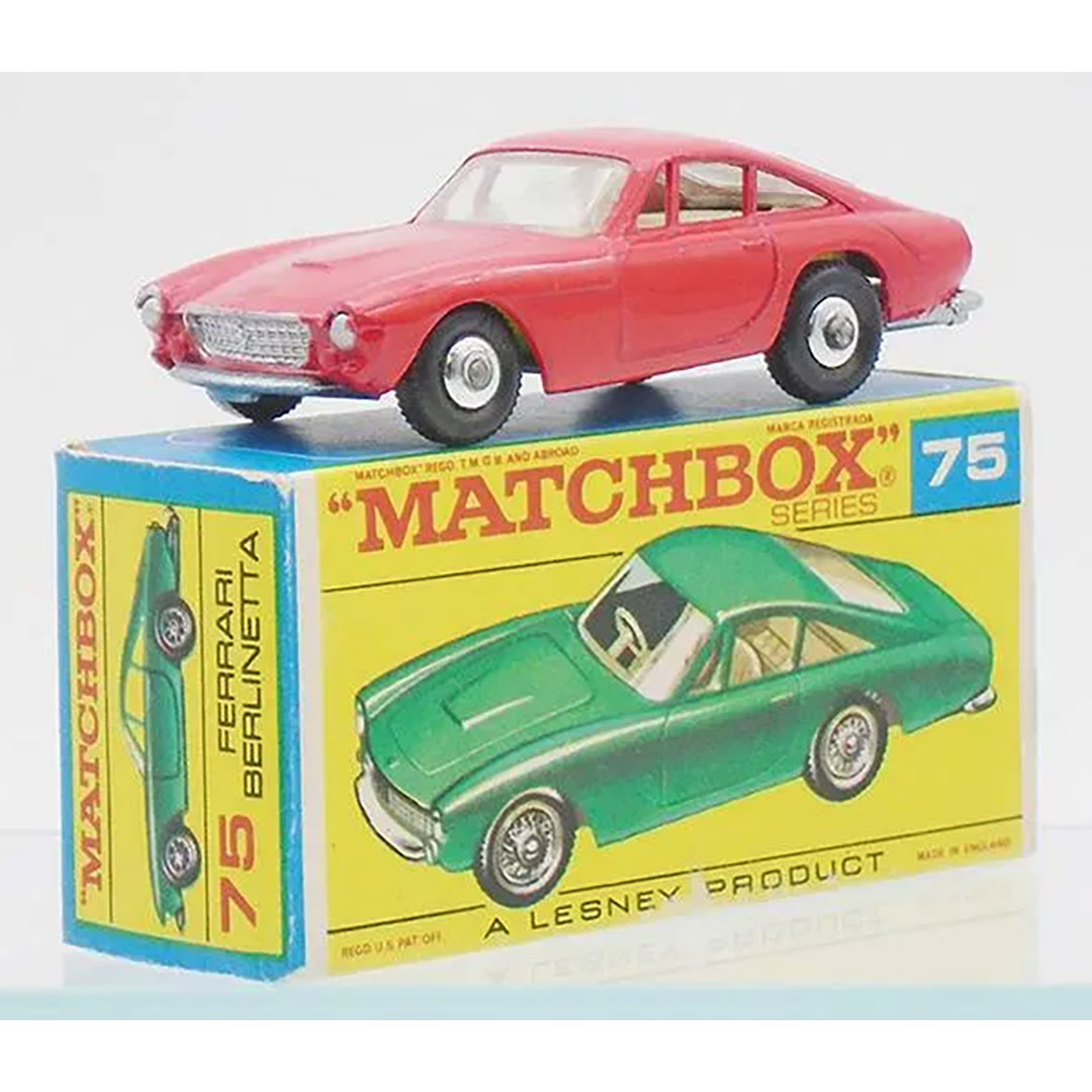 Bid now on this terrific Lesney Matchbox 75B6 Ferrari Berlinetta. Rare red body! liveauctioneers.com/item/151036333…
 
#automobilia #automobiliaresource #lloydralstongallery #lloydralstonauctions #matchbox #matchboxtoys #ferrariberlinetta #ferraritoys #matchboxferrari #lesneyberlinetta
